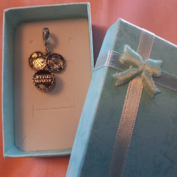 Pandora Style Star Wars Princess Leia, Death Star, and Logo charms - Picture 3 of 3